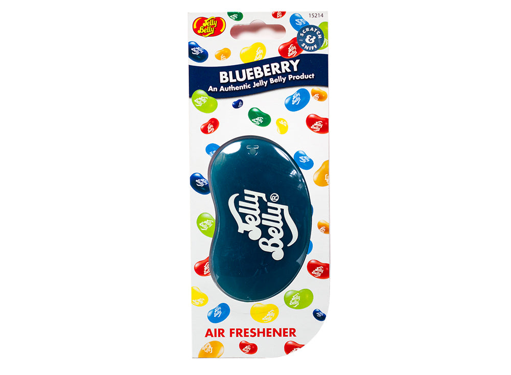 Jelly Belly Blueberry 3D Hanging Air Freshener Fresh Plates