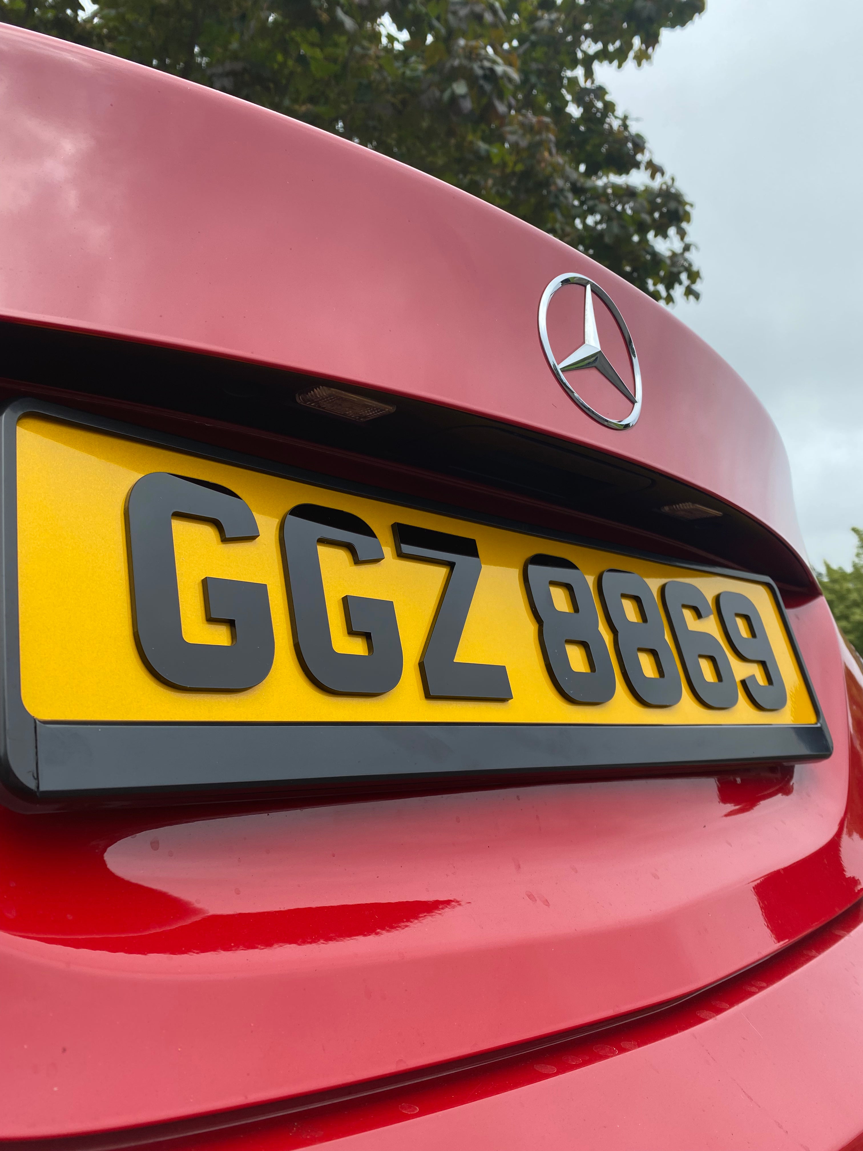 3MM UK MOT Compliant Plates Number Plates (x2) Fresh Plates