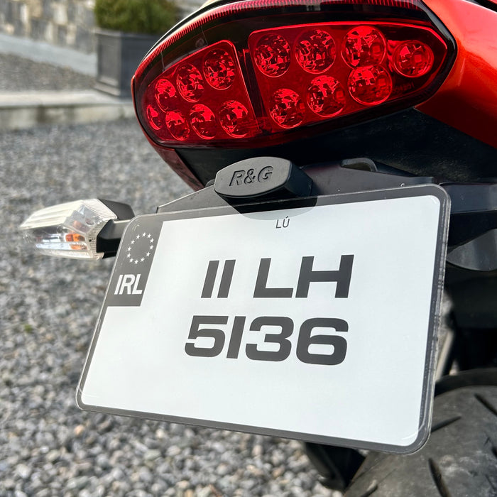 Metro Motorbike Plate 185mm x 110