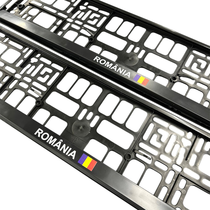 România Number Plate Frame (x2)