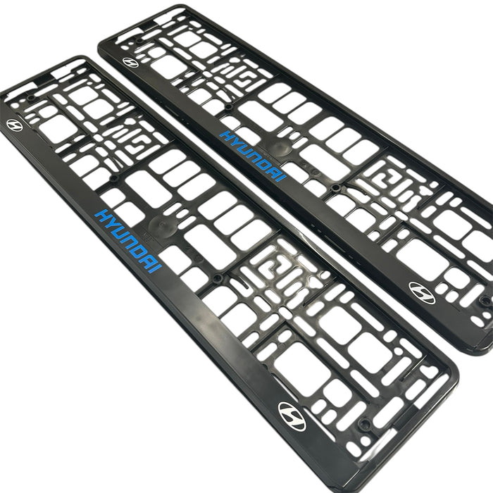 Hyundai Number Plate Frame (x2)