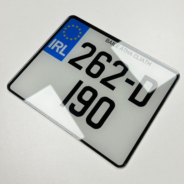 Motorbike Plate 190mm x 152mm