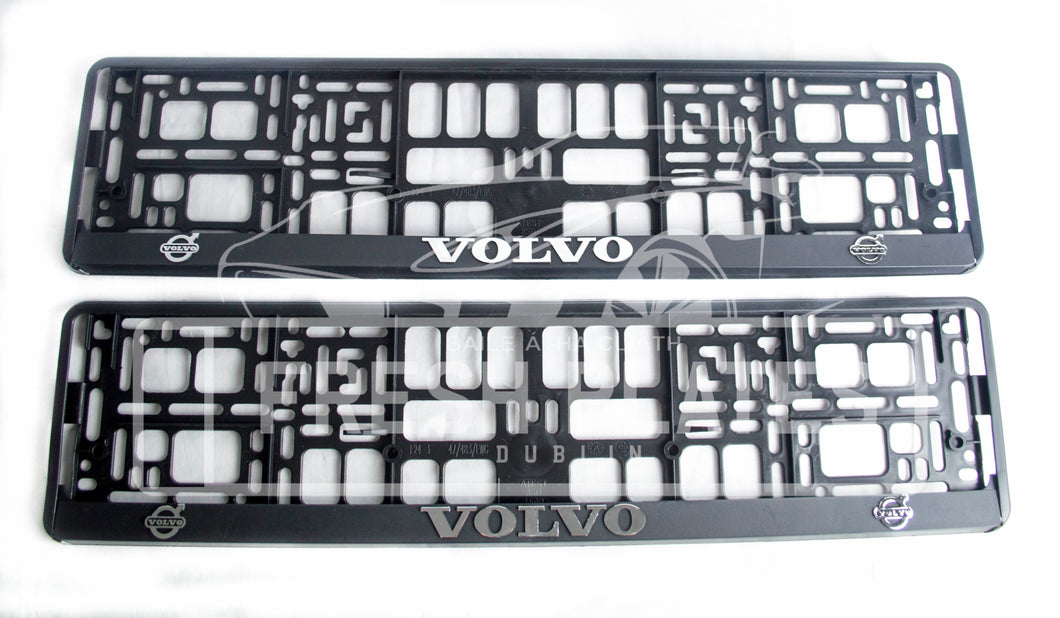3D Volvo Number Plate Frame (x2)