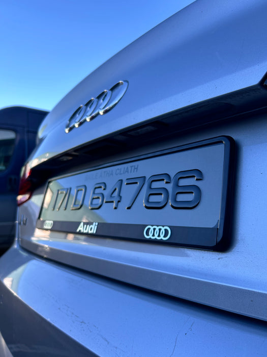 3D Gel - Number Plates (x2)