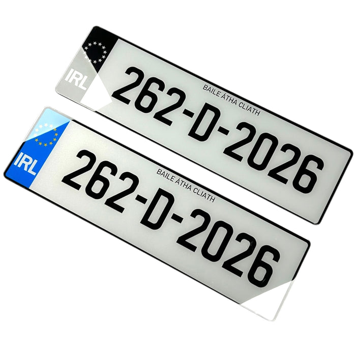 Oversize Number Plate - 530 x 150mm (x1)