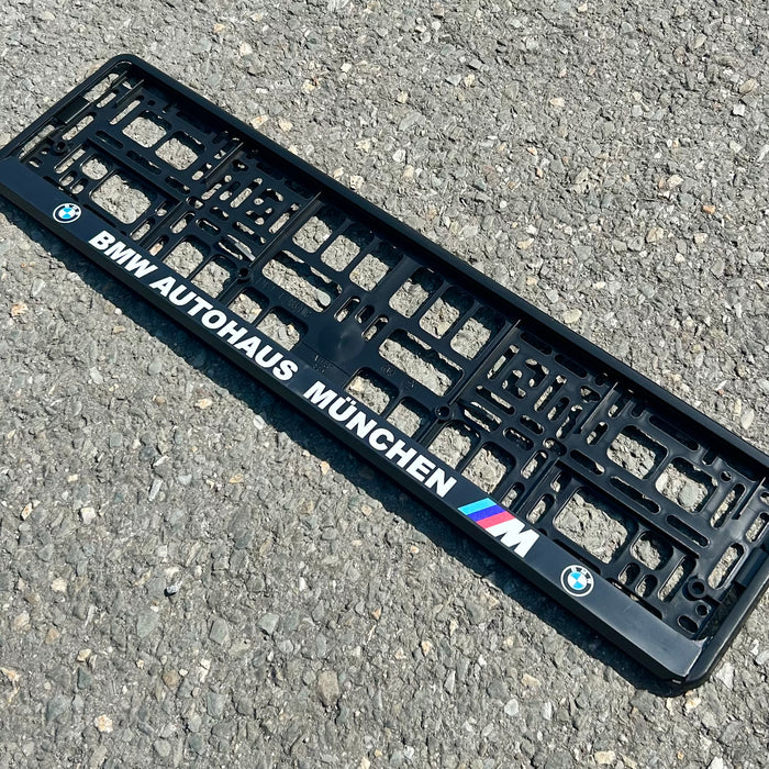 BMW Autohaus Number Plate Frame (x2)