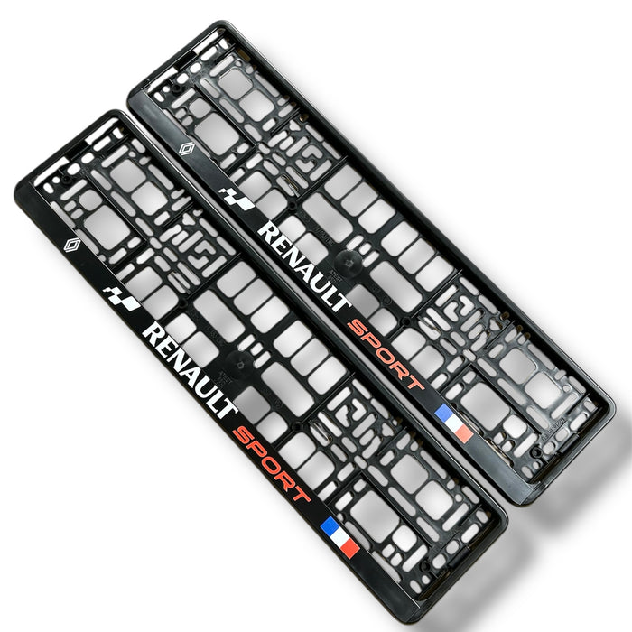 Renault Sport Number Plate Frame (x2)