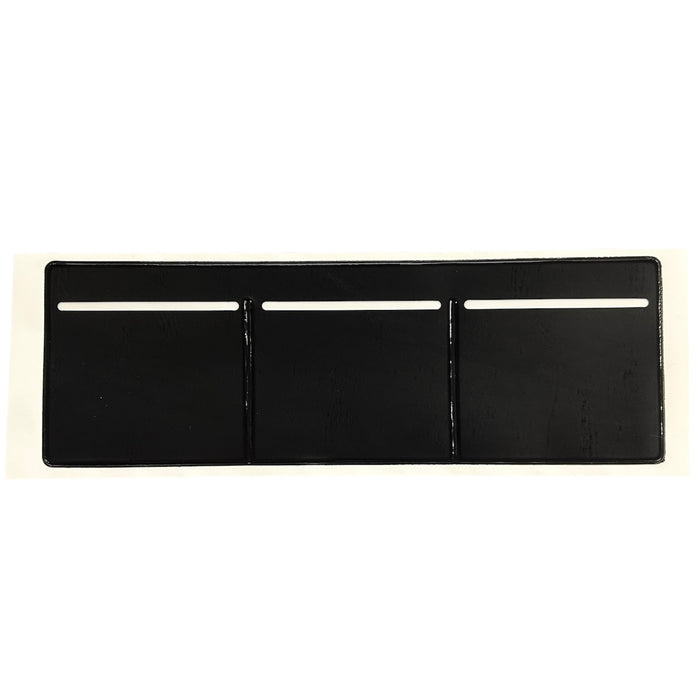 Porte-disque fiscal triple noir