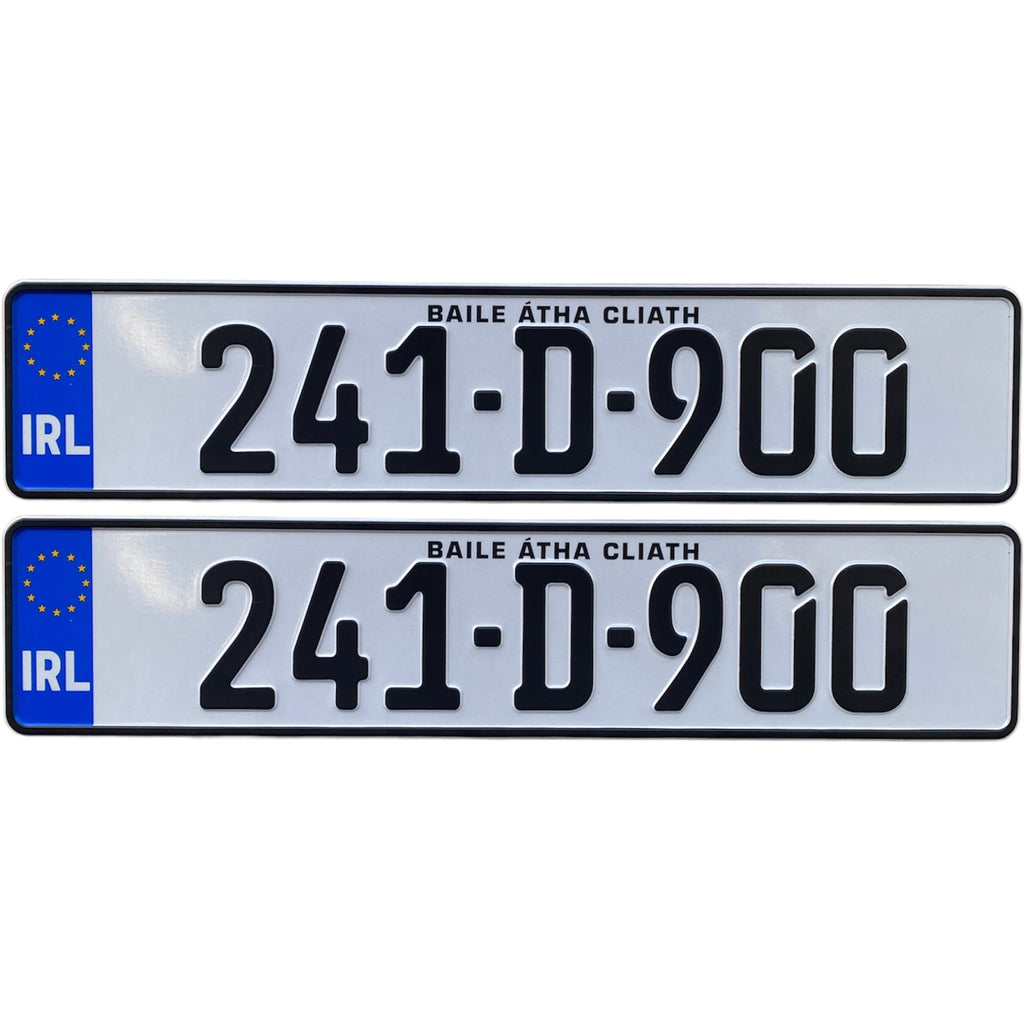 Pressed Metal Number Plates — Fresh Plates
