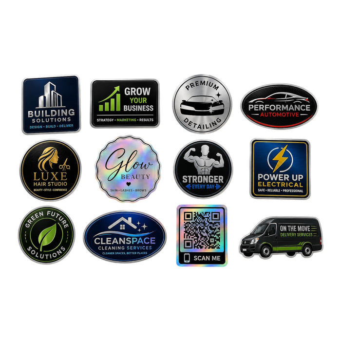 Custom Die-Cut Sticker Builder