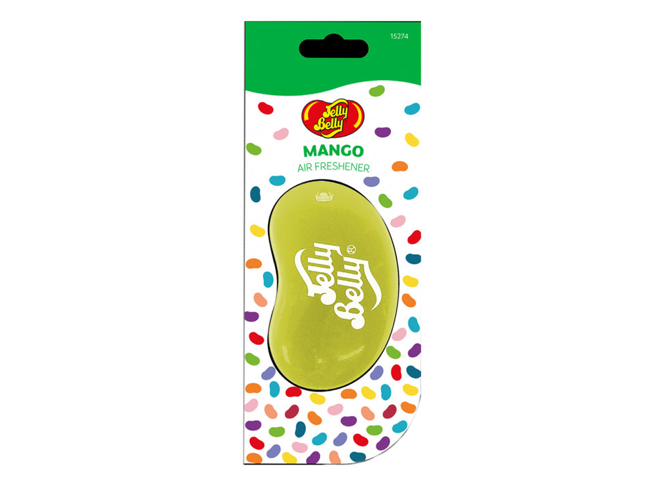 Jelly Belly Mango - 3D Hanging Air Freshener
