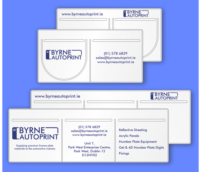 Wholesale Custom Tax Disc Holders - 2 or 3 Pocket