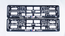 Cargar imagen en el visor de la galería, M Sport BMW Number Plate Frame (x2)
