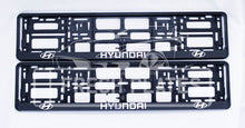 Load image into Gallery viewer, Hyundai Number Plate Frame (x2)
