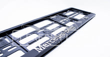 Cargar imagen en el visor de la galería, 3D Mercedes Benz Number Plate Frame (x2)
