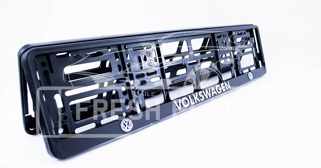 3D Volkswagen Number Plate Frame (x2)