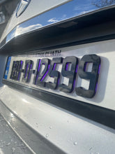 Load image into Gallery viewer, Neon Purple 4D - Number Plates (x2)
