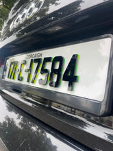 Load image into Gallery viewer, Neon Green 4D - Number Plates (x2)
