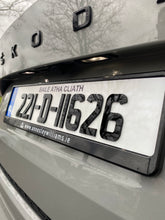 Load image into Gallery viewer, 3MM 4D Irish font - Number plates (x2)
