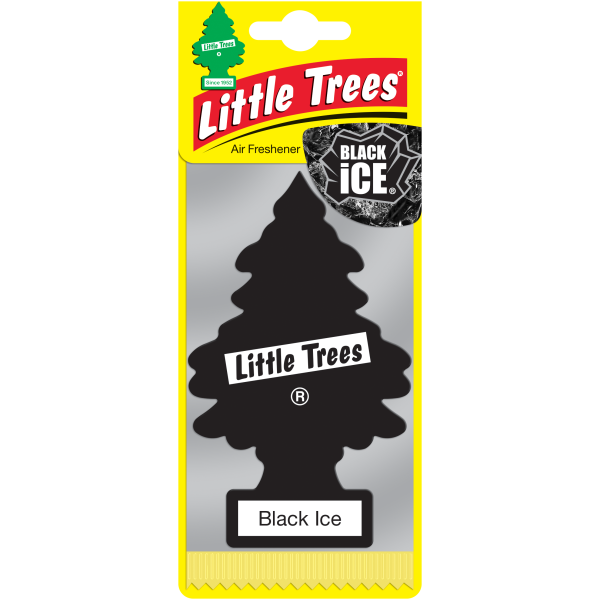 Ambientador para coche Little Trees Hielo Negro