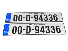 Cargar imagen en el visor de la galería, NCT Metal Pressed - Number Plates (x2)
